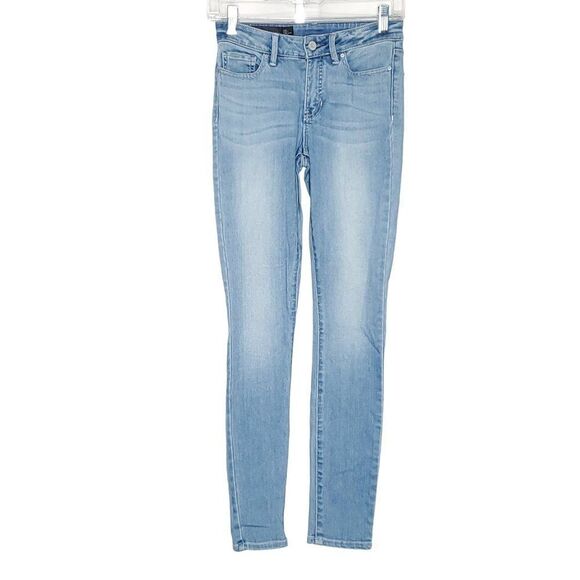 Armani Exchange Womens Super Skinny Jeans 26R Light Wash Blue - Picture 1 of 4